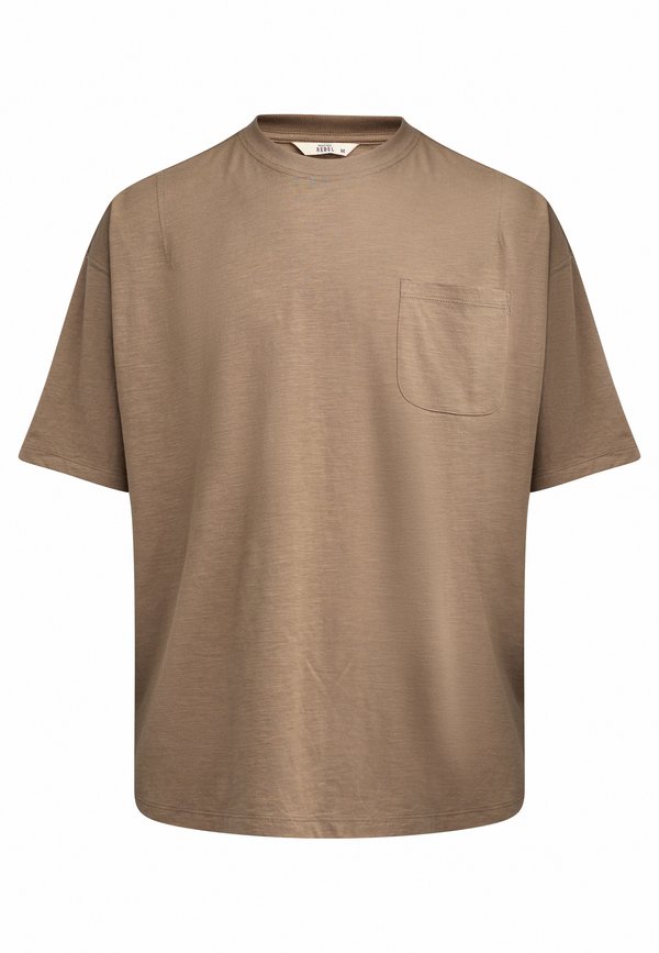 TOKE TEE - Basic T-shirt - walnut4