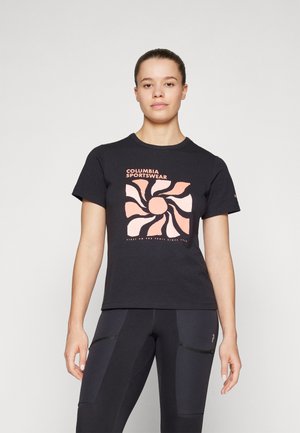 SUN TREK™ GRAPHIC  - Printtipaita - black