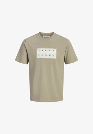 Jack & Jones, T-SHIRT PLUS SIZE LOGO T-SHIRT - T-shirts print - vetiver