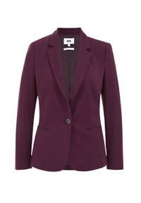 GETAILLEERDE STRETCH - Blazer - aubergine