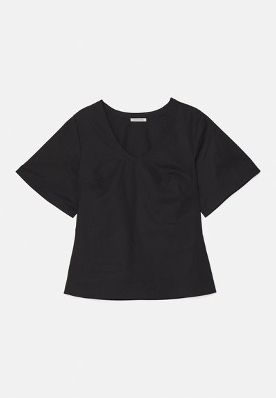 By Malene Birger LUNAE - Lihtne T-särk - black