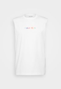 MUSCLE TANK PRIDE 100% COTTON TEE - Pidžamas augšdaļa - white