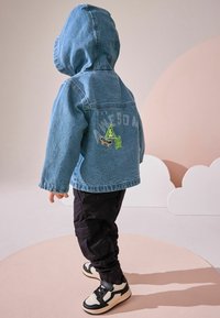 Next BADGE HOODED - REGULAR FIT - Džinsinis švarkelis - denim