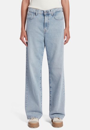 ONLY Straight leg jeans - light blue denim/lichtblauw - Zalando.nl