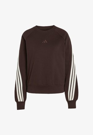 adidas Sportswear, ADIDAS SPORTSWEAR ADIDAS KIT 3-STRIPES SWEATSHIRT - Sportska majica - aurora coffee/off white off white