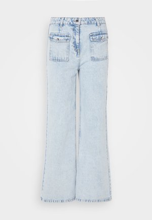 Morgan, Široké nohavice - blue denim