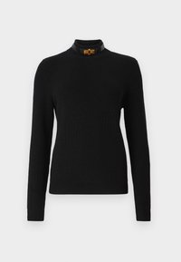 WOMENS KNITTED SWEATER - Pulóver - black
