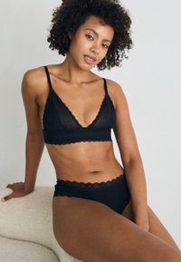 Lindex EMELIE 3 PACK - Trusser - white/black/pink