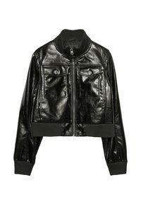 Giacca in similpelle - black