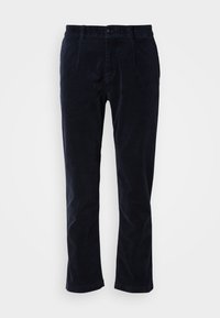 PLEATED - Housut - dark blue