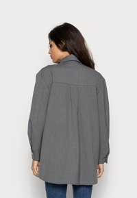 Samsøe Samsøe SALMA - Blusa com botões - dark grey mel