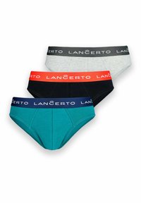 Niewybrane, turquoise/navy/grey