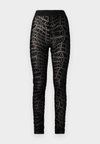 TAPE - Leggings - Trousers - black