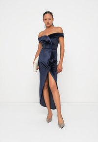 WAL G. HAILY RUFFLE MAXI - Roupa de cerimónia - navy blue