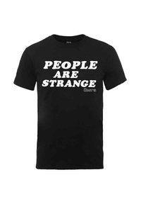 Paradiso Clothing THE DOORS PEOPLE ARE STRANGE - Print T-shirt - black