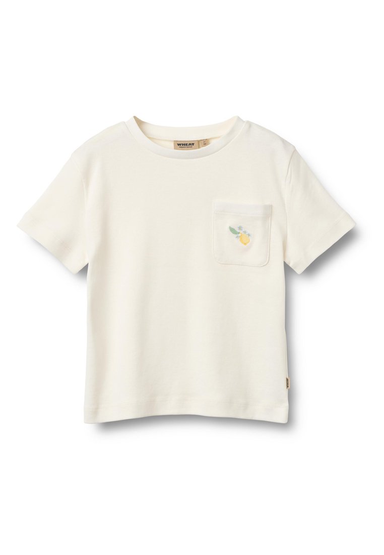Wheat T-shirt basic wit Wheat T-shirt basic wit