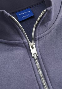 Jack & Jones JORVESTERBRO QUARTER ZIP - Sweatshirt - nightshadow blue