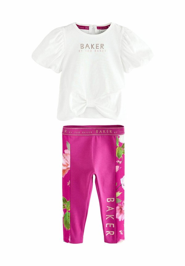 REGULAR FIT - AND FLORAL PRINT SET - Trainingsanzug