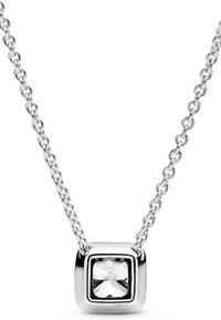 Pandora SQUARE SPARKLE HALO  - Náhrdelník - silver coloured