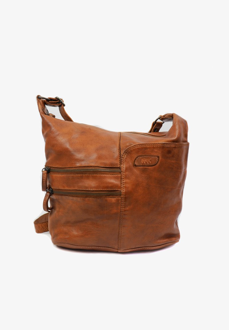 Bear Design Schoudertas - cognac