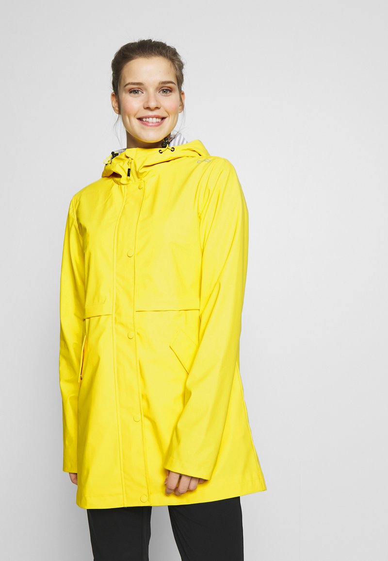 CMP RAIN JACKET FIX HOOD Blouson cedro/jaune ZALANDO.FR