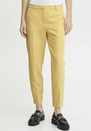 ICHI Broek - light yellow