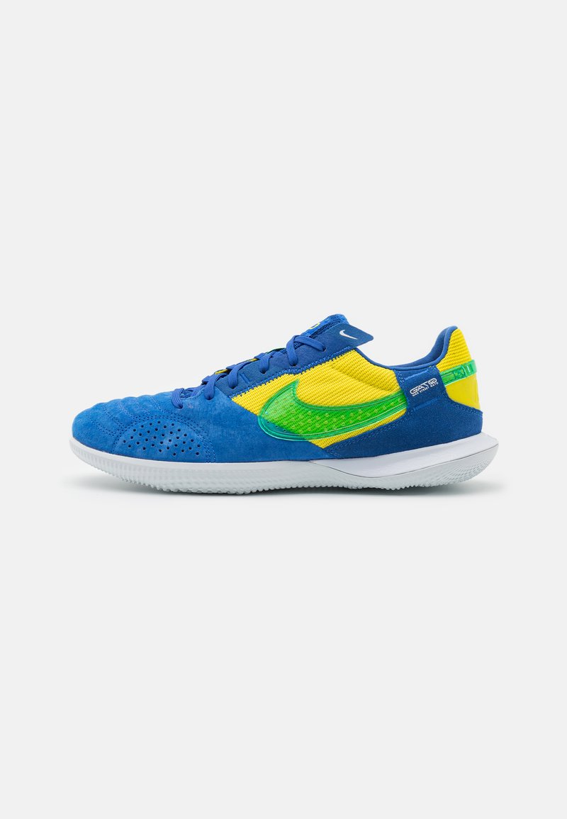 Nike Performance STREETGATO - Sapatilha de treino - game royal/yellow strike/stadium green