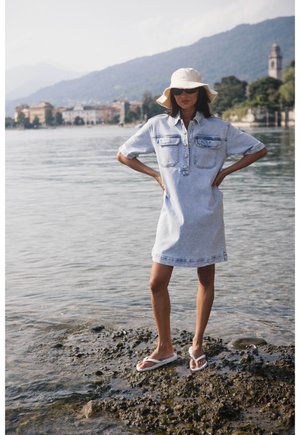 Denim dress - light blue denim