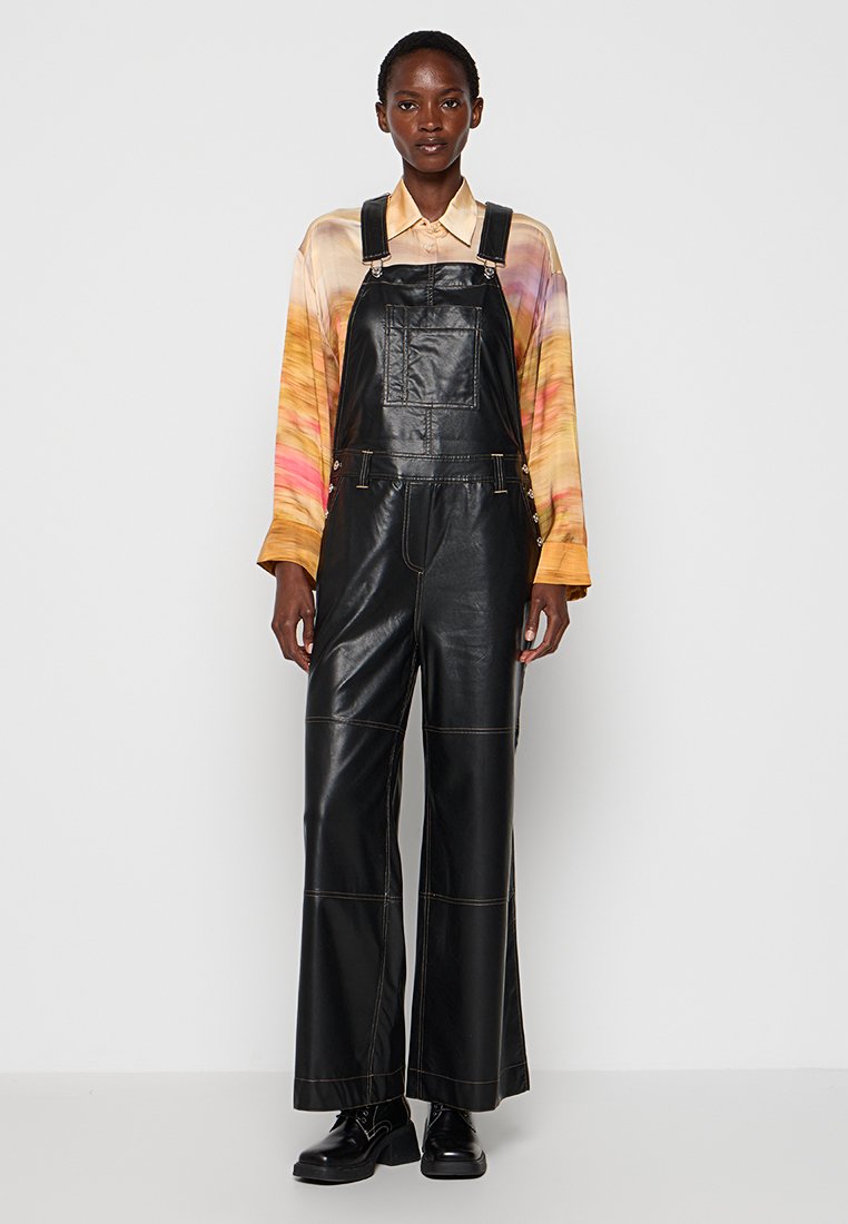 STAND STUDIO Tuinbroek zwart STAND STUDIO Tuinbroek zwart