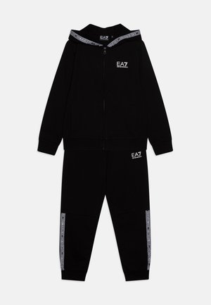 EA7 Emporio Armani KIDS TRACK SUIT STYLE UNISEX - Pantalon de survêtement - black