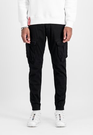 Alpha Industries, SPY - Oldalzsebes nadrágok - black