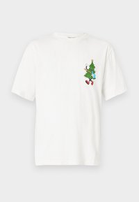 ONSCIFF XMAS TEE - T-shirt con stampa - coconut milk
