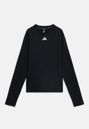 adidas Performance, JUNIOR TECHFIT CLIMAWARM TEE UNISEX - Потник - black/white