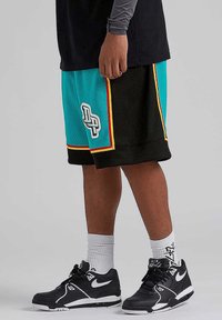 Mitchell & Ness MITCHELL & NESS LIFESTYLE - TEXTILIEN - HOSEN KURZ NBA DETROIT P 99 SHORT - Shorts - blau