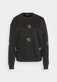 ONLINDA O NECK - Športni pulover - black/silver-coloured