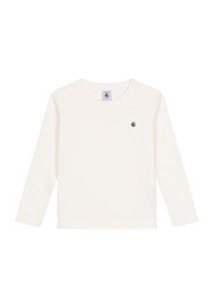Petit Bateau UNI - Langarmshirt - white
