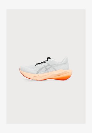 ASICS, NOVABLAST 6 - Chaussures de running sur route - white/orange glow