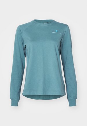 Klättermusen ROOT LOGO TEE - Topper langermet - frost green