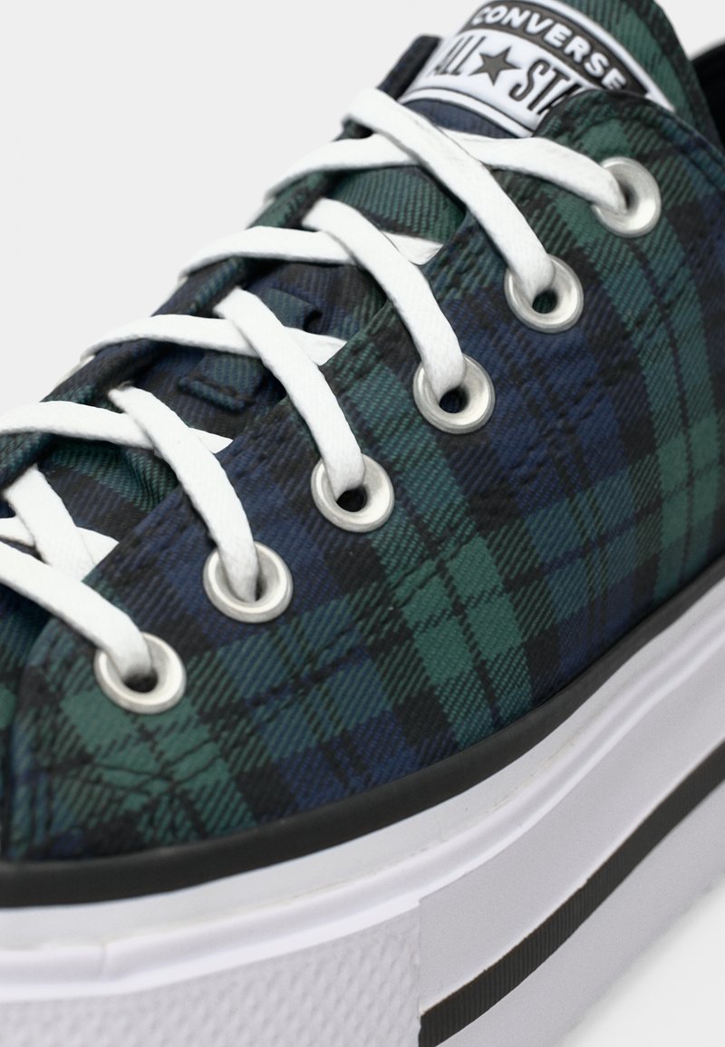 Converse CHUCK TAYLOR ALL STAR LIFT DOUBLE STACK PLATFORM PLAID