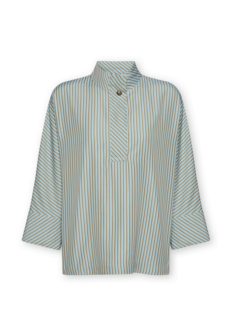 Elena Mirò BOXY RIGATA - Blusa - azzurro/azul claro - Zalando.es