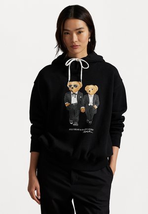 RALPH & RICKY BEAR HOODIE - Sweatshirt - black