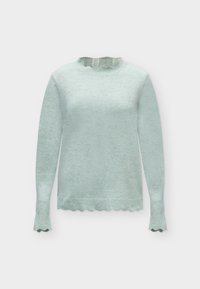 Sélectionné, aqua gray/melange