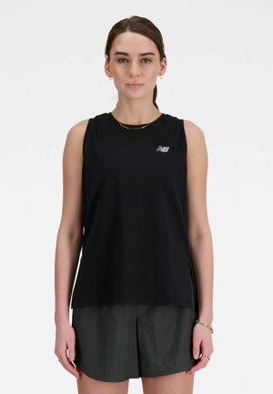 New Balance ESSENTIALS HEATHERTECH TANK - Top - black