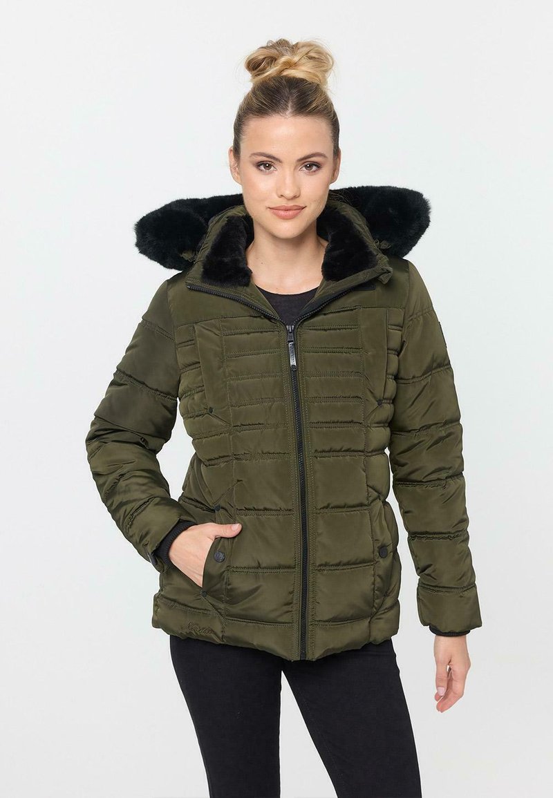 Navahoo Winterjacke - olive