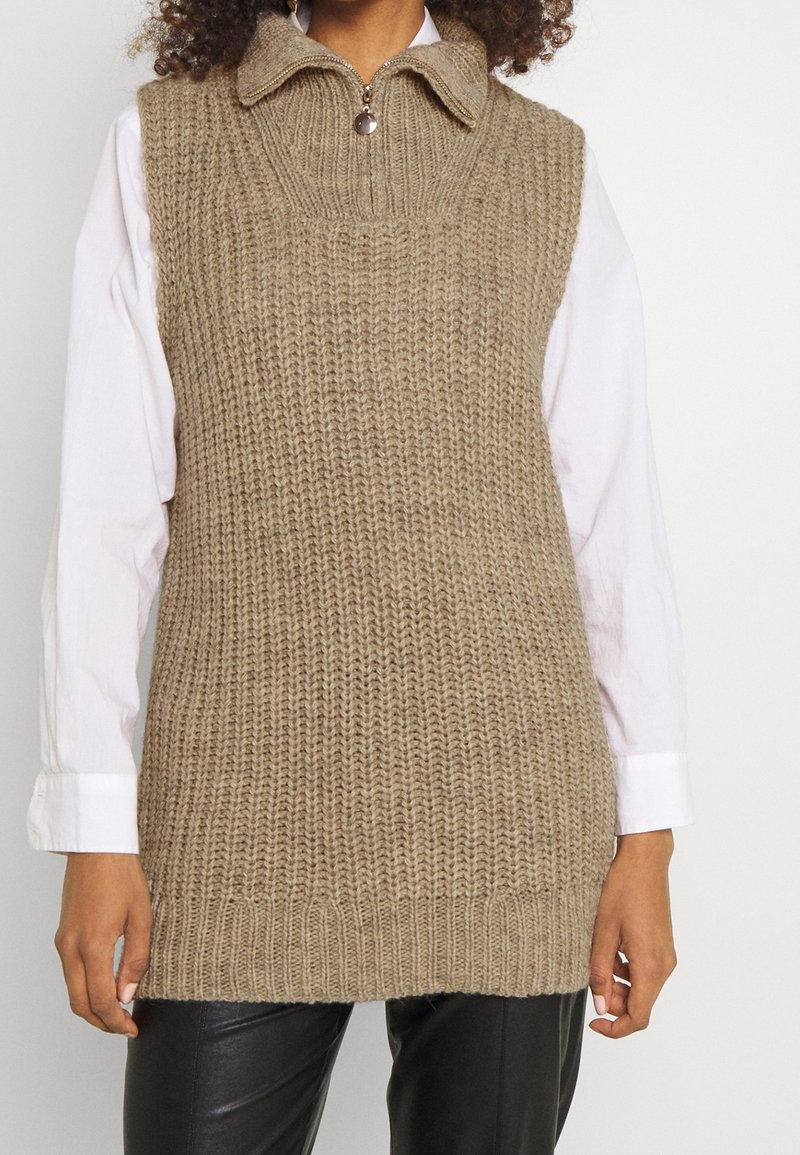 b.young Strickpullover - grey