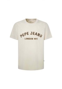 ALDRIDGE - Print T-shirt - ivory white