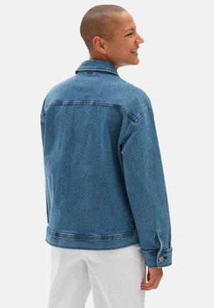WM TOGETHER FOREVER JACKET - Jeansjacke - ocean wash