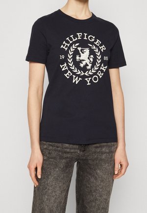T-shirt med print - dark blue