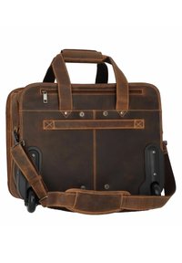 Greenburry VINTAGE 2 ROLLEN BUSINESS - Aktentasche - braun