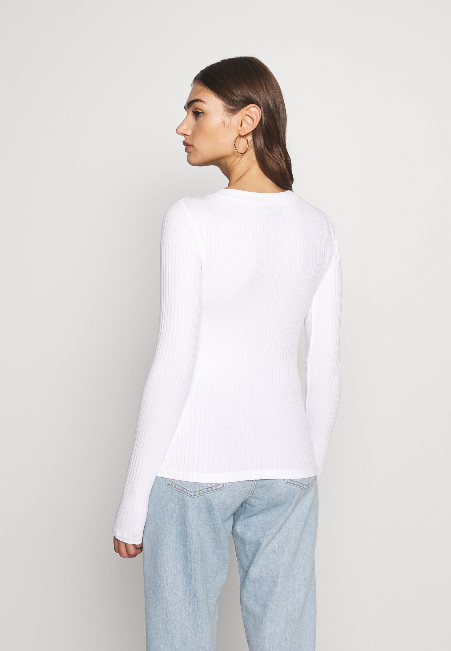 Even&Odd Longsleeve whitewit Zalando.nl Even&Odd BASIC RIBBED TURTLE NECK Trui whitewit